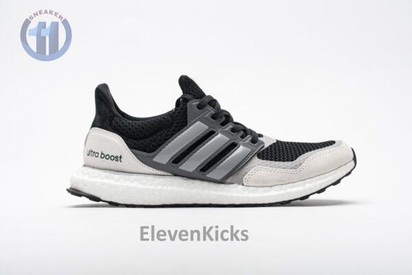 EF0726 adidas Ultra Boost S&L Black Grey Real Boost - Image 2