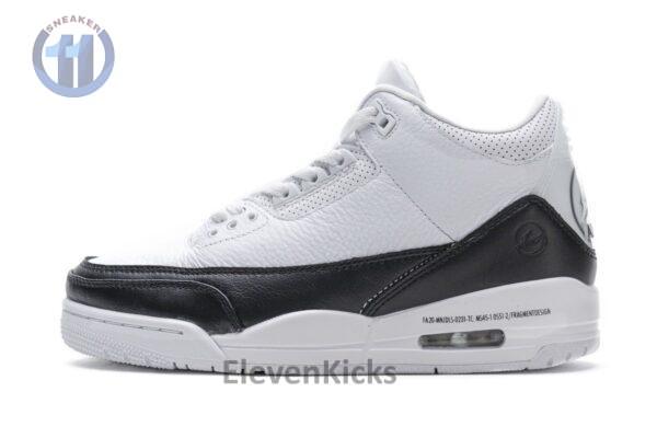 DA3595-100 Fragment Design x Air Jordan 3 Black White