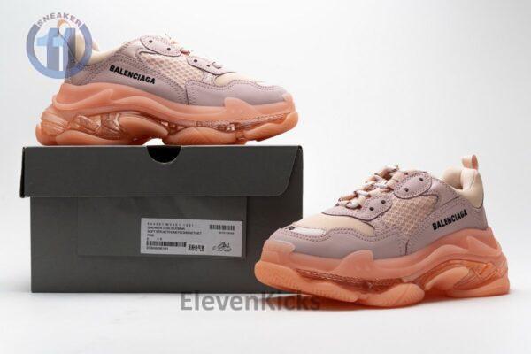 544351 W09E1 1331 Balenciaga Triple S Pink - Image 4