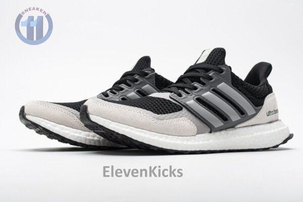 EF0726 adidas Ultra Boost S&L Black Grey Real Boost - Image 3