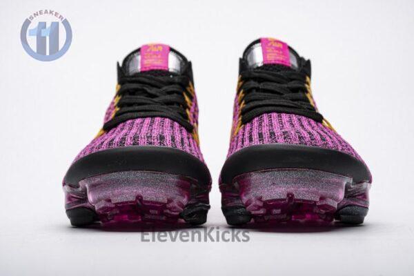 Nike Air VaporMax Flyknit 3.0 2019 Fuchsia Orange Black AJ6910-600 - Image 6