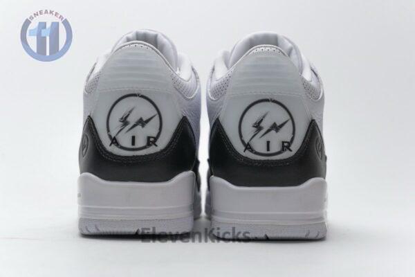 DA3595-100 Fragment Design x Air Jordan 3 Black White - Image 7