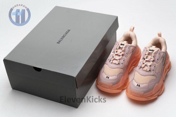 544351 W09E1 1331 Balenciaga Triple S Pink - Image 5