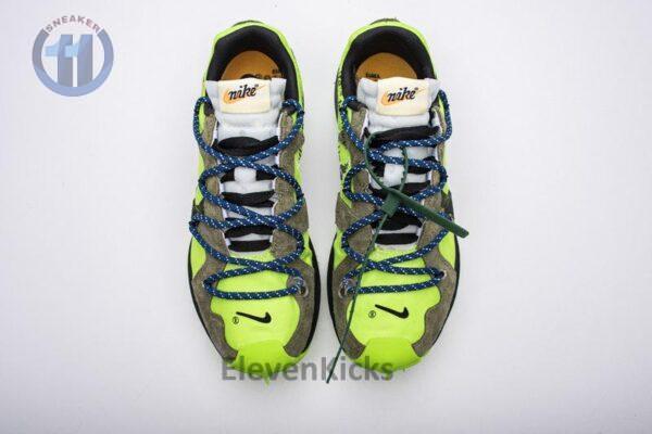 OFF WHITE X Nike Zoom Terra Kiger 5 White Electric Green CD8179-300 - Image 5