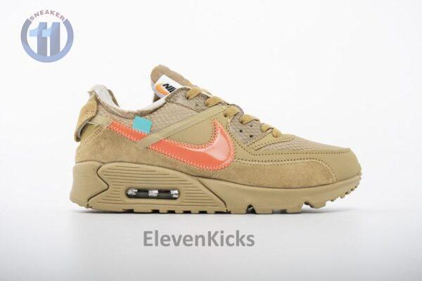 OFF-WHITE x Nike Air Max 90 “Desert Ore” Release Date AA7293-200 - Image 5