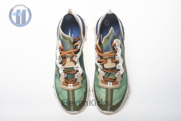 Nike React Element 87 “Brown green” AQ1090-002 - Image 2