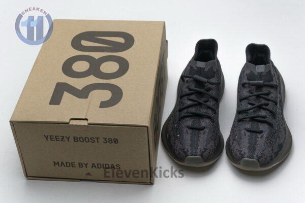 FZ1270 adidas Yeezy Boost 380 Black Purple Basf Boost - Image 3