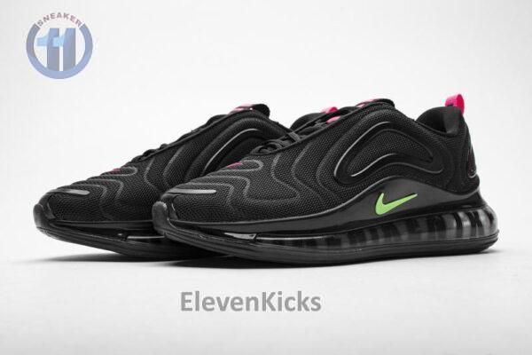CQ4614-001 Air Max 720 Black Hyper Pink Scream Green - Image 5