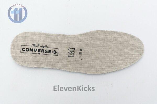 162064C Converse Chuck 70 OX True Navy Black Egret - Image 10