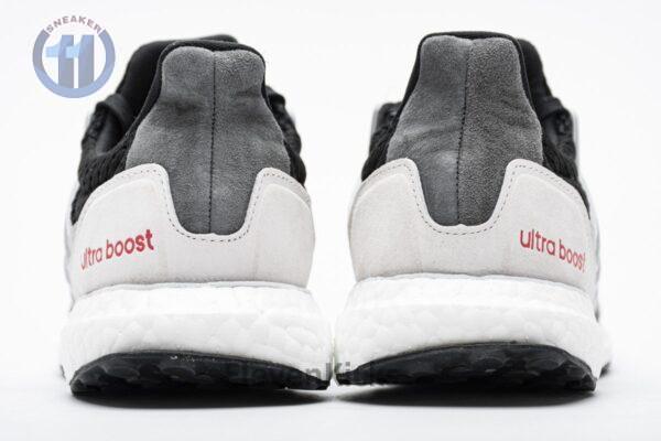 EF0720 adidas Ultra Boost S&L Black Grey Four Red Real Boost - Image 4