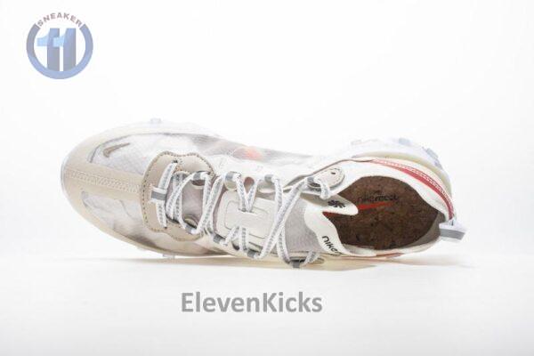 Nike React Element 87 “White Red” AQ1090-100 - Image 3