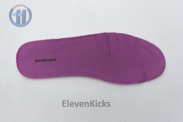 568615 W2GN3 9199 Blenciaga Track 2 Sneaker White Green Pink - Image 11