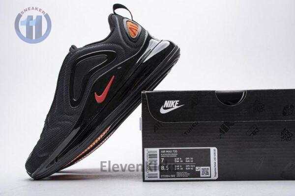 CT2204-002 Nike Air Max 720 Black Heper Crimson Red - Image 7