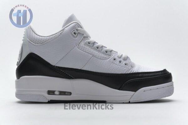 DA3595-100 Fragment Design x Air Jordan 3 Black White - Image 10