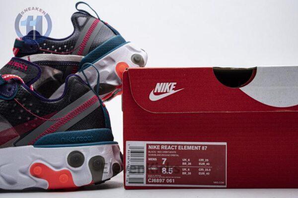 Nike React Element 87 Red Orbit CJ6897-061 - Image 2