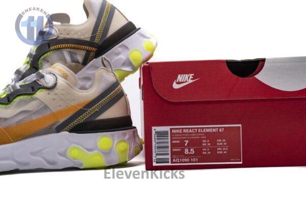 Nike React Element 87Undercover“Orewood Brown” AQ1090-101 - Image 3