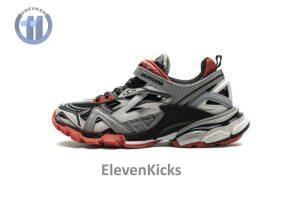 570391 W2GN3 1003 Blenciaga Track 2 Sneaker Grey Red