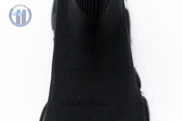 Balenciaga Stretch Mesh High Top Sneaker All Black - Image 14