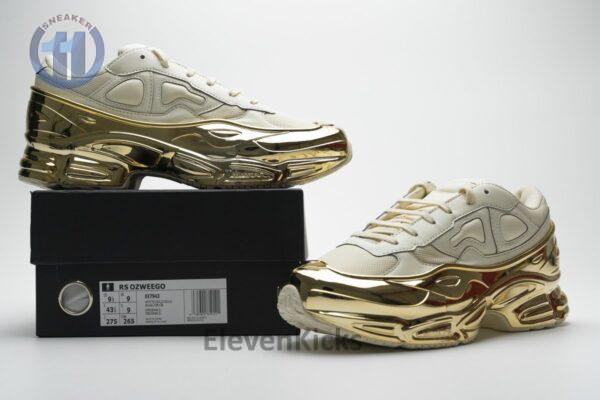EE7943 adidas X Raf Simons Ozweego White Gold Metallic - Image 6
