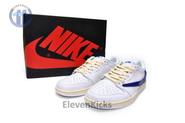 DM6839-186 Travis Scott x Air Jordan 1 Low WhiteBlue - Image 2