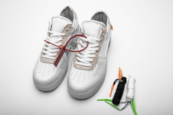 OFF WHITE X Nike Air Force 1 Low White - Image 2
