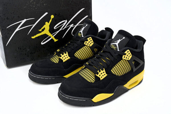 Air Jordan 4 Thunder Yellow - Image 5
