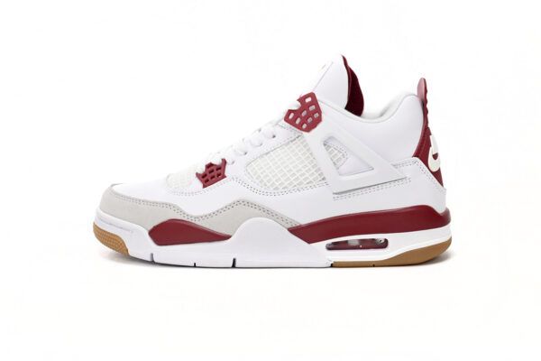 Nike SB x Air Jordan 4 White Red